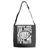 buy me car parts and tell me i'm pretty mechanic turbo nfs fan Adjustable Strap Totes