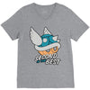 turtle shell V-Neck Tee