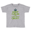 keep calm everything okay Toddler T-shirt