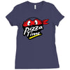 pizza time Ladies Fitted T-Shirt