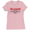 Free Orgasm Coupon Ladies Fitted T-Shirt