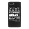 Born In August iPhone 7 Plus Case