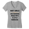 May Girls Women's V-Neck T-Shirt