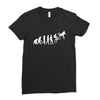bike evolotions Ladies Fitted T-Shirt