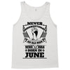 Never Underestimate Old Man Who Was Born June Tank Top