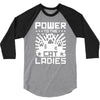 power to the cat ladies 3/4 Sleeve Shirt