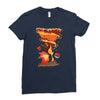 fire storm Ladies Fitted T-Shirt