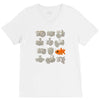 fisheye lens V-Neck Tee