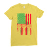 fist raised and proud! Ladies Fitted T-Shirt