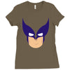 wolverine mask Ladies Fitted T-Shirt