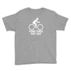 funny eco bicycle (2) Youth Tee