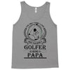 Golfer Papa Tank Top