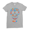 loco coco skul Ladies Fitted T-Shirt
