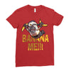 banana mee!!! Ladies Fitted T-Shirt