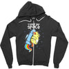 i need my space Zipper Hoodie