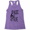 music lover Racerback Tank