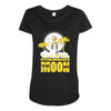 childhood cancer Maternity Scoop Neck T-shirt