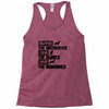 rescue save love Racerback Tank