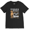 best cat mom V-Neck Tee