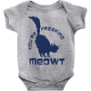 CHECK MEOWT CAT Baby Onesie