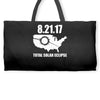 total solar eclipse 2017 Weekender Totes