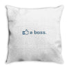 like a boss Throw Pillow