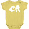 ca cartoon hands Baby Onesie