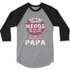 papa heros 3/4 Sleeve Shirt