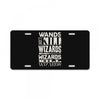 wizards kill wizards License Plate