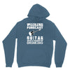 weekend forcast guitar with a chance of drinking Hoodie