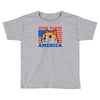 doge bless america Toddler T-shirt