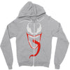 monster face Zipper Hoodie