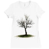 shades of winter Ladies Fitted T-Shirt