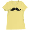 mustache Ladies Fitted T-Shirt
