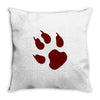 animal feet Throw Pillow