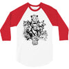 wild animals 3/4 Sleeve Shirt