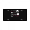 camping kinda girl License Plate