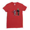 banksy bat Ladies Fitted T-Shirt