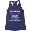 Taurus Woman Racerback Tank