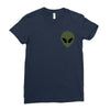 Cute Alien Ladies Fitted T-Shirt