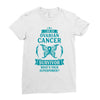 I am a Ovarian Cancer Survivor - What's Your Superpower? Ladies Fitted T-Shirt