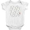 guns and swords and tacos Baby Bodysuit