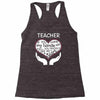 heart of a teacher. if you think my hands are full, you should see my Racerback Tank