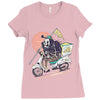 reaper's pizza Ladies Fitted T-Shirt