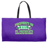property of st Weekender Totes