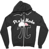 pi a la mode Zipper Hoodie