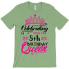 Celebrating With the 5th Birthday Queen T-Shirt