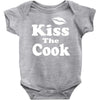 kiss the cook chef Baby Onesie