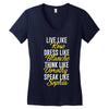 be golden Women's V-Neck T-Shirt