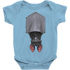 perfectly upside down Baby Onesie